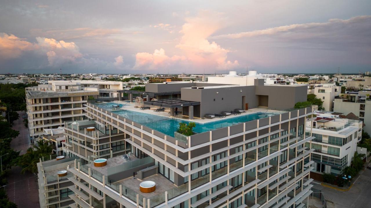 Magnificent View Of The Caribbean Sea/3Pool/Skybar By Yeah Apartment Playa del Carmen Bagian luar foto