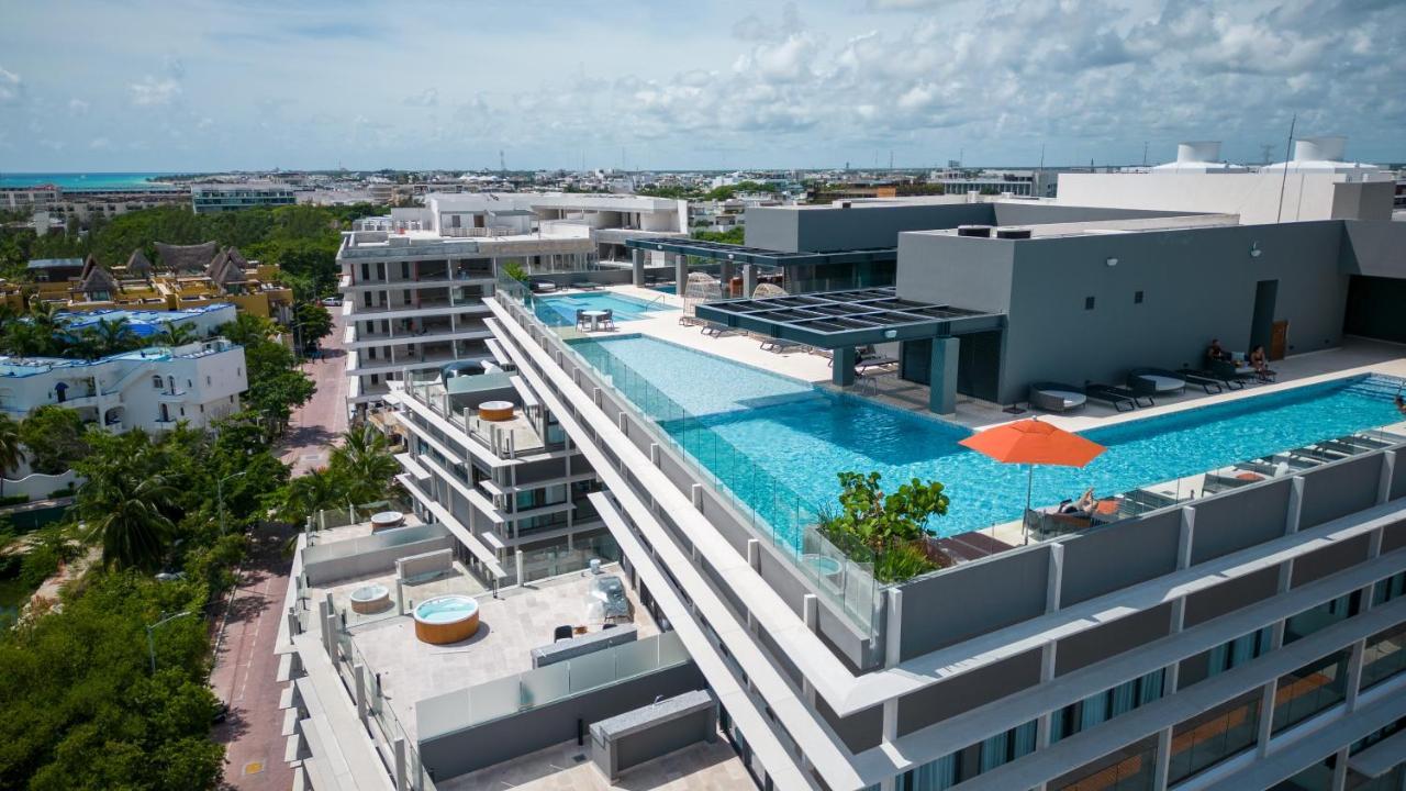 Magnificent View Of The Caribbean Sea/3Pool/Skybar By Yeah Apartment Playa del Carmen Bagian luar foto