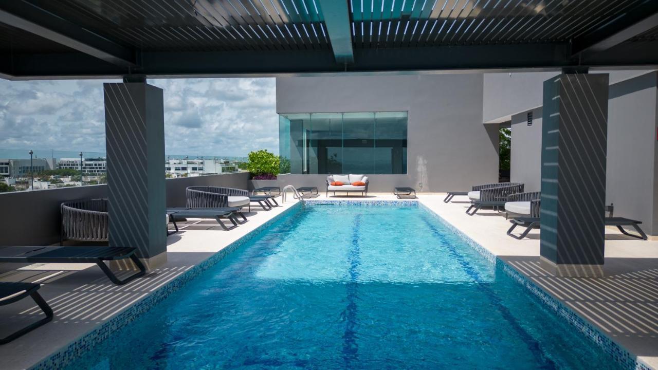 Magnificent View Of The Caribbean Sea/3Pool/Skybar By Yeah Apartment Playa del Carmen Bagian luar foto