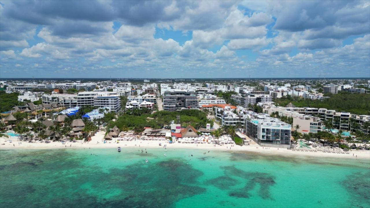 Magnificent View Of The Caribbean Sea/3Pool/Skybar By Yeah Apartment Playa del Carmen Bagian luar foto