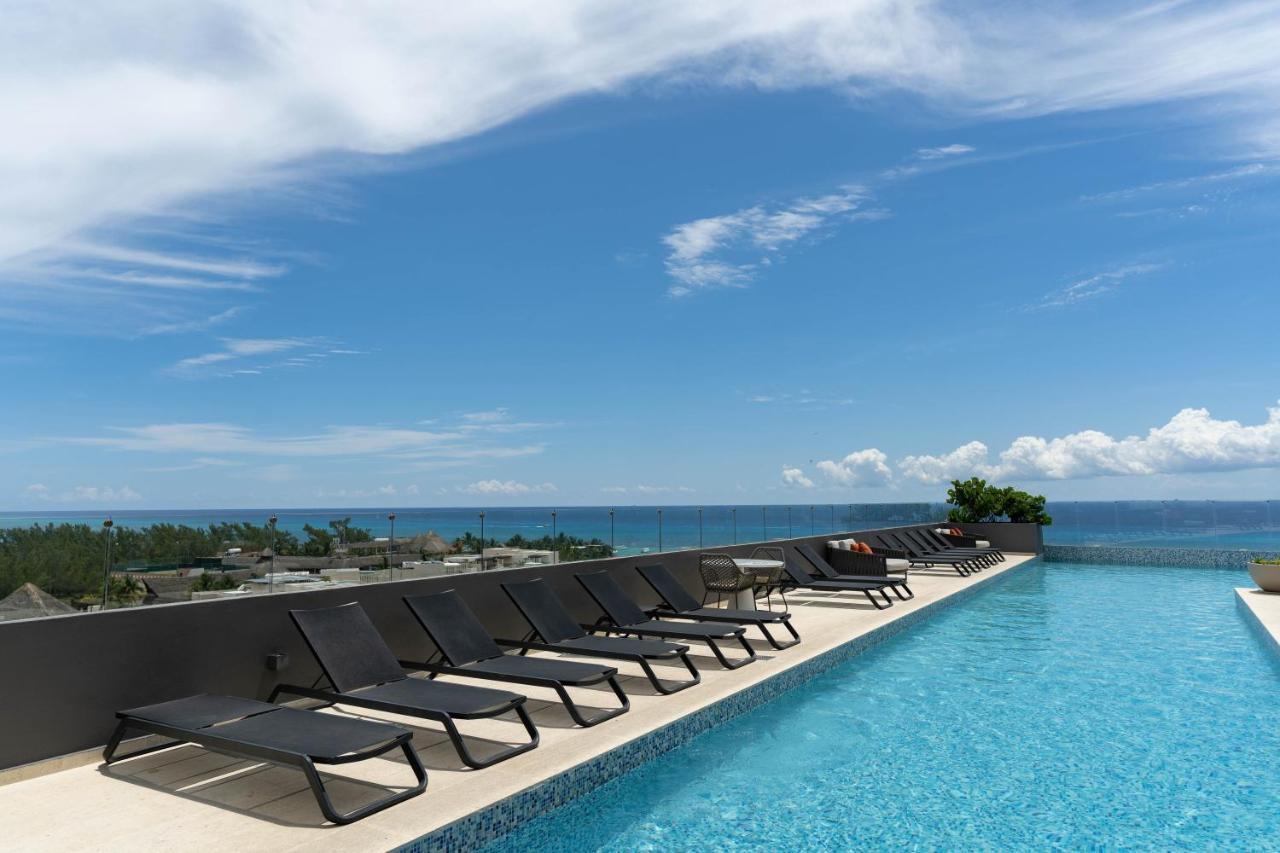 Magnificent View Of The Caribbean Sea/3Pool/Skybar By Yeah Apartment Playa del Carmen Bagian luar foto